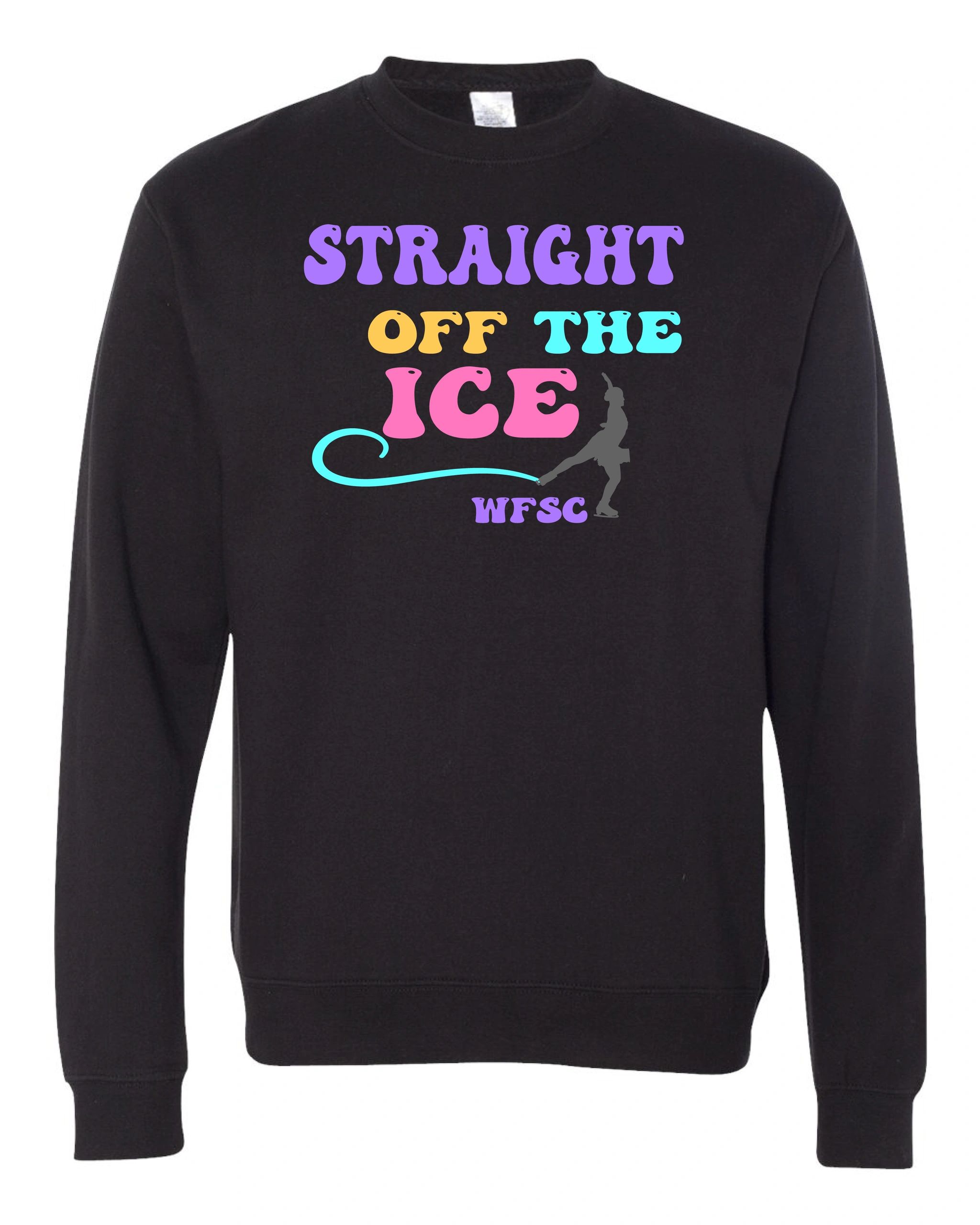 Black Crew Sweatshirt *MULTI DESIGNS*