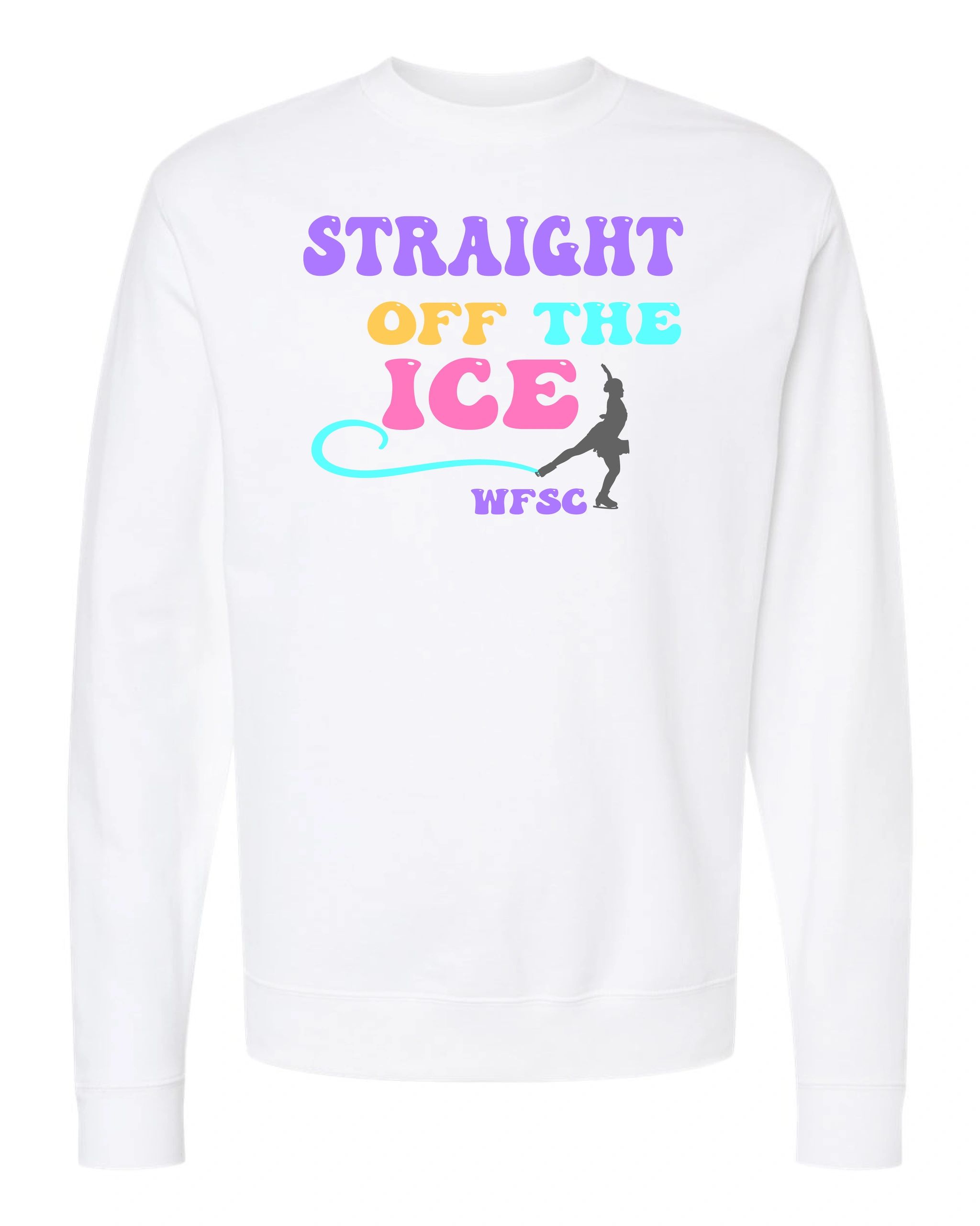 White Crew Sweatshirt *MULTI DESIGNS*
