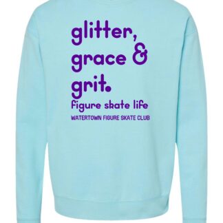 Glitter, Grace & Git Tultex Unisex Fleece Crewneck Sweatshirt