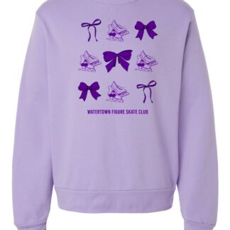 Bows+Blades BELLA + CANVAS Unisex Sponge Fleece Classic Crewneck Sweatshirt