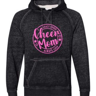 Crazy Proud Cheer Mom Zen Hoodie