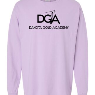 Future Lavender Garment-Dyed Long Sleeve T-Shirt