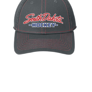 NEW ERA CAP GRAPHITE/RED MED/LARGE