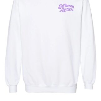 Jefferson Arrows Comfort Colors Unisex Garment-Dyed Crewneck Sweatshirt