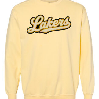 Comfort Colors Unisex Garment-Dyed Crewneck Sweatshirt with wool applique