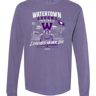 Arrow Football Comfort Colors Long Sleeve
