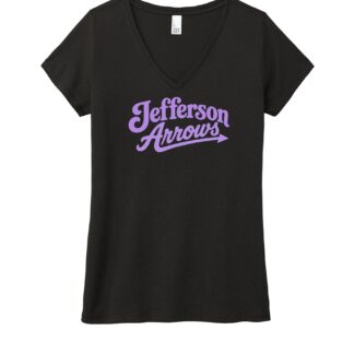Full Logo Jefferson Arrows District® Women’s Perfect Tri® V-Neck Tee