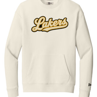 New Era® Heritage Fleece Pocket Crew with Lakers Applique
