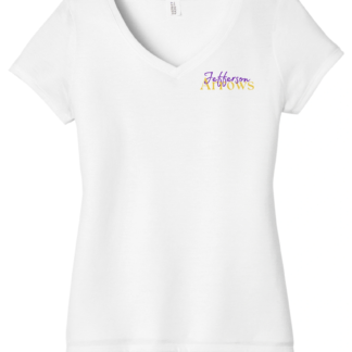 Jefferson Arrows 2 Color District® Women’s Perfect Tri® V-Neck Tee