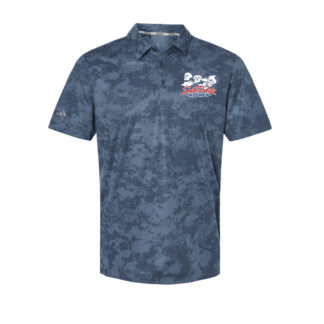 Adidas Polo Adidas Polo, Navy XL logo with faces