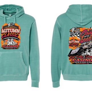 Autumn Classic Independent Trading Co. Youth Pigment-Dyed Hooded Sweatshirt