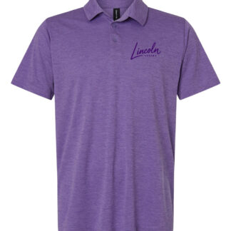 Lincoln Arrows Men's Pro-Lock Performance Mélange Polo 1 Color