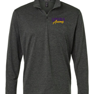 Lincoln Arrows Men's Pro-Lock Performance Mélange Quarter-Zip Pullover