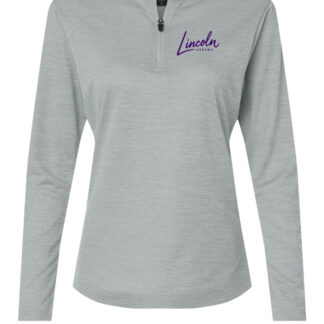 Lincoln Arrows Women's Pro-Lock Performance Mélange Quarter-Zip Pullover 1 Color