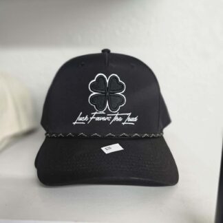 Luck Favors The Loud Black Cap