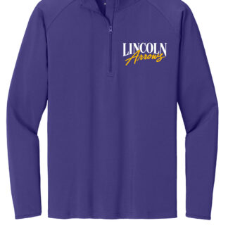 Lincoln Arrows Men's Sport-Tek Stretch 1/4-Zip Pullover